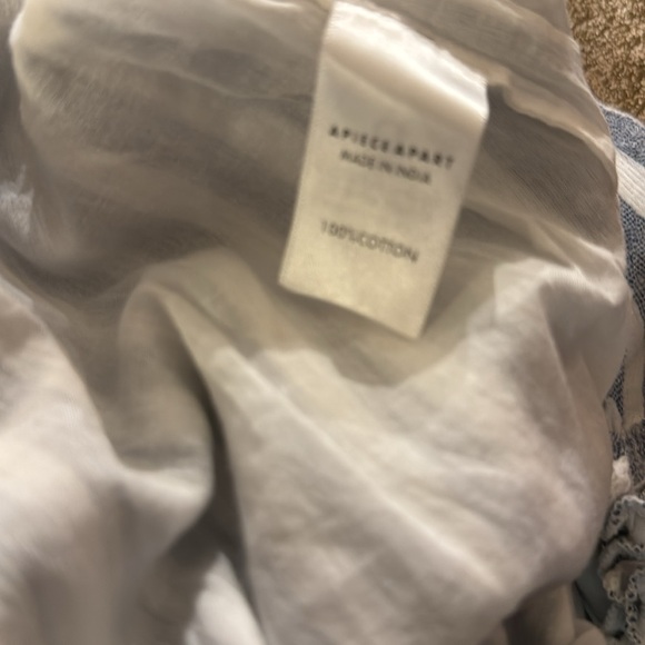 Apiece Apart Highland Jumpsuit Size 6 Women's Casual Striped One Piece - Picture 11 of 11